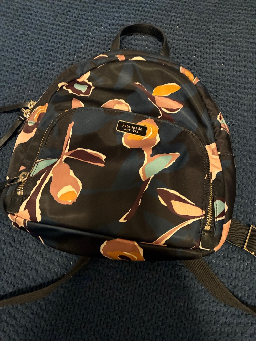 kate spade New York dawn Black Mini Backpack
